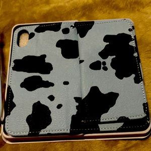 Phone case,Blue and Black